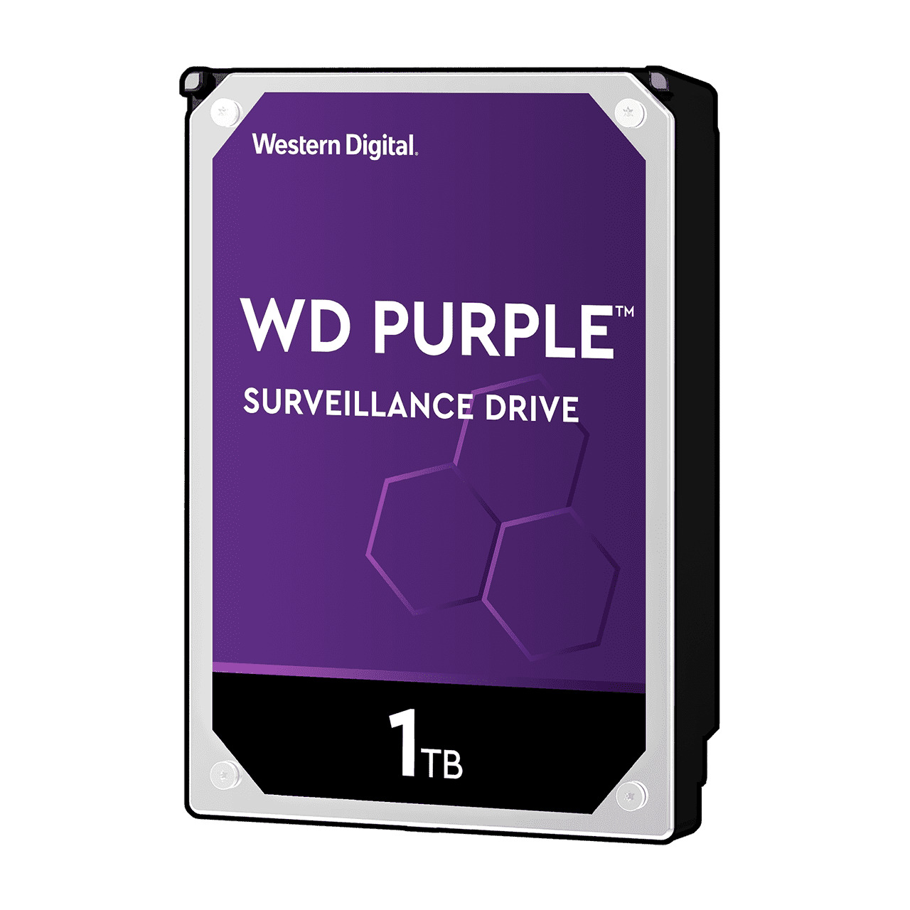 Disco Duro Interno Wd 1tb 3.5 Wd10purz. 64mb Sata3 5400rpm Purple, Western Digital